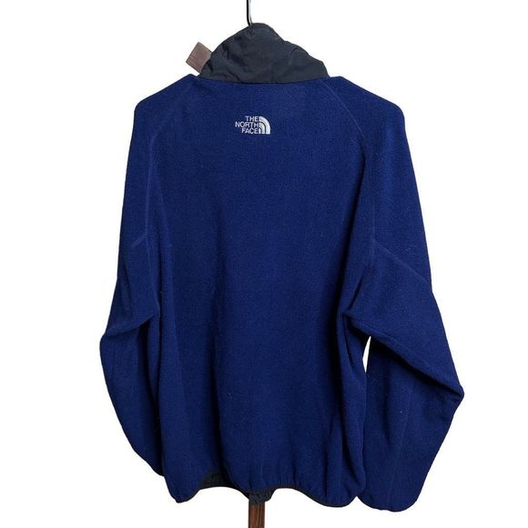 VTG North Face Fleece Full Zip Jacket Mens XL - Picture 2 of 3